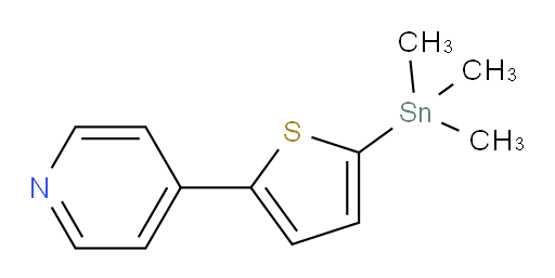4-(5-(trimethylstannyl)thiophen-2-yl)pyridine