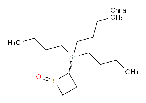 (1R,2R)-2-(三丁基锡基)噻丁环 1-氧化物