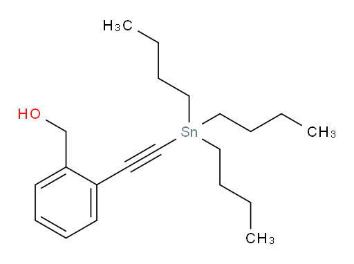 (2-((tributylstannyl)ethynyl)phenyl)methanol