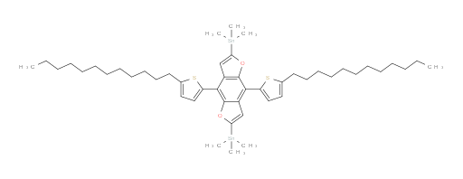 (4,8-bis(5-dodecylthiophen-2-yl)benzo[1,2-b:4,5-b']difuran-2,6-diyl)bis(trimethylstannane)