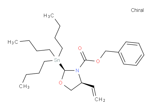 (2S,4S)-benzyl 2-(tributylstannyl)-4-vinyloxazolidine-3-carboxylate