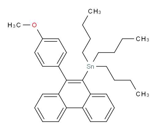 tributyl(10-(4-methoxyphenyl)phenanthren-9-yl)stannane