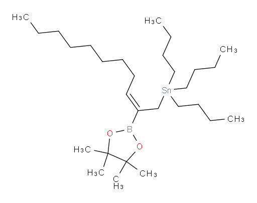 (Z)-tributyl(2-(4,4,5,5-tetramethyl-1,3,2-dioxaborolan-2-yl)undec-2-en-1-yl)stannane