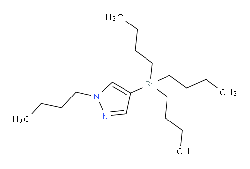 1-butyl-4-(tributylstannyl)-1H-pyrazole