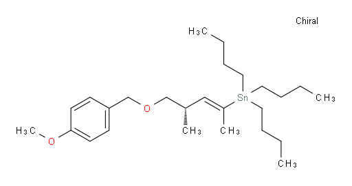 (S,E)-tributyl(5-((4-methoxybenzyl)oxy)-4-methylpent-2-en-2-yl)stannane