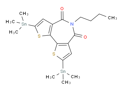 5-丁基-2,8-双(三甲基锡基)-4H-二噻吩并[3,2-c:2',3'-e]氮杂环庚烷-4,6(5H)-二酮