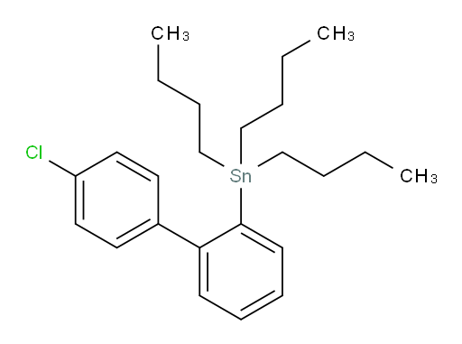tributyl(4'-chloro-[1,1'-biphenyl]-2-yl)stannane