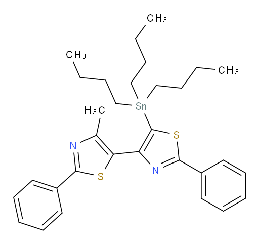 4'-methyl-2,2'-diphenyl-5-(tributylstannyl)-4,5'-bithiazole