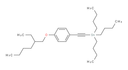 tributyl((4-((2-ethylhexyl)oxy)phenyl)ethynyl)stannane