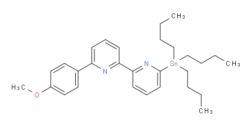 6-(4-methoxyphenyl)-6'-(tributylstannyl)-2,2'-bipyridine