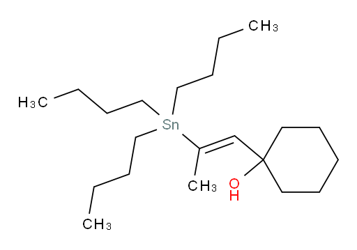 (E)-1-(2-(tributylstannyl)prop-1-en-1-yl)cyclohexanol
