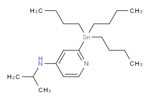 N-isopropyl-2-(tributylstannyl)pyridin-4-amine