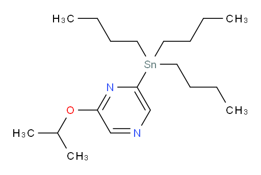 2-isopropoxy-6-(tributylstannyl)pyrazine