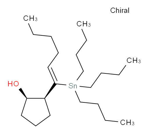 (1R,2S)-2-((Z)-1-(tributylstannyl)hex-1-en-1-yl)cyclopentanol