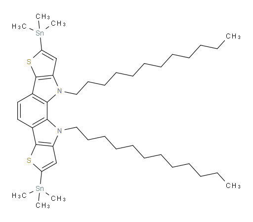 9,10-didodecyl-2,7-bis(trimethylstannyl)-9,10-dihydrothieno[2',3':4,5]pyrrolo[3,2-g]thieno[3,2-b]indole