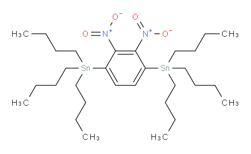 (2,3-dinitro-1,4-phenylene)bis(tributylstannane)