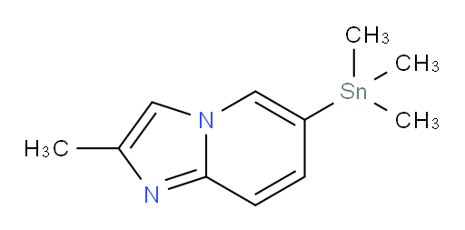 2-methyl-6-(trimethylstannyl)imidazo[1,2-a]pyridine