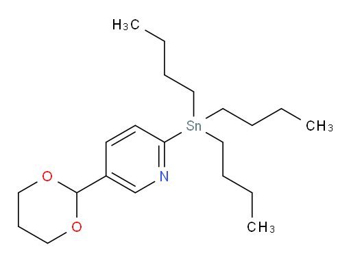 5-(1,3-dioxan-2-yl)-2-(tributylstannyl)pyridine