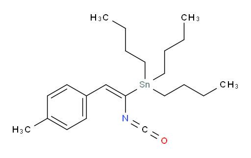 (E)-tributyl(1-isocyanato-2-(p-tolyl)vinyl)stannane