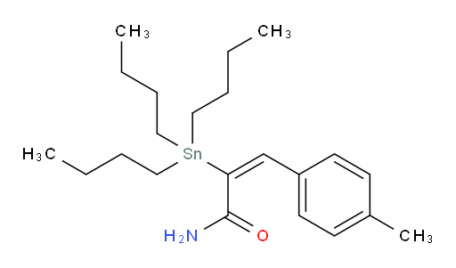 (E)-3-(p-tolyl)-2-(tributylstannyl)acrylamide