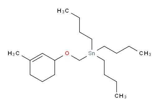 tributyl(((3-methylcyclohex-2-en-1-yl)oxy)methyl)stannane