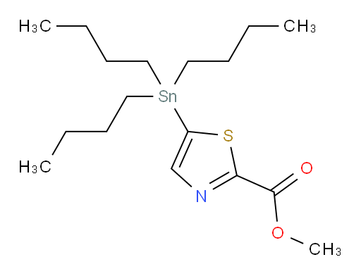 methyl 5-(tributylstannyl)thiazole-2-carboxylate