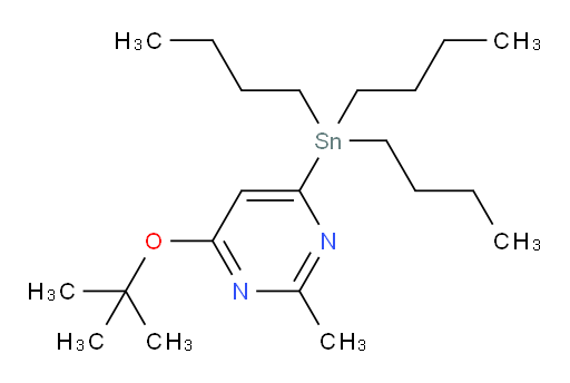 4-(tert-butoxy)-2-methyl-6-(tributylstannyl)pyrimidine