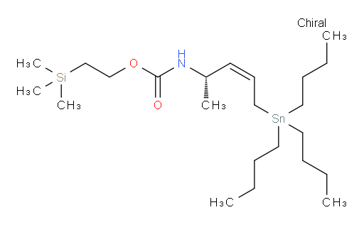 (S,Z)-2-(trimethylsilyl)ethyl (5-(tributylstannyl)pent-3-en-2-yl)carbamate