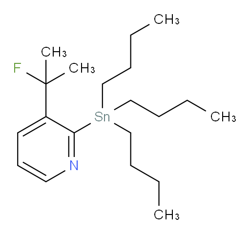 3-(2-fluoropropan-2-yl)-2-(tributylstannyl)pyridine