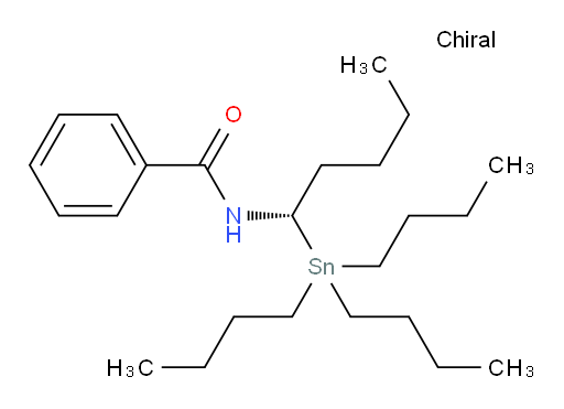 (S)-N-(1-(三丁基锡基)戊基)苯甲酰胺