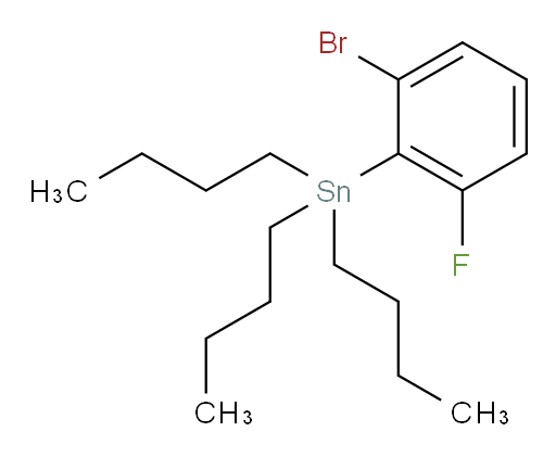 (2-bromo-6-fluorophenyl)tributylstannane