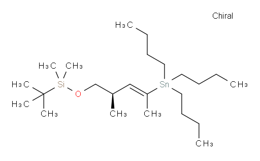 (R,E)-tert-butyldimethyl((2-methyl-4-(tributylstannyl)pent-3-en-1-yl)oxy)silane