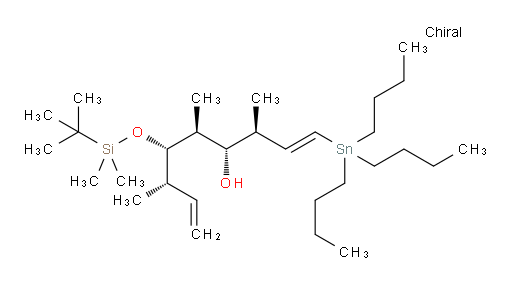 (3S,4S,5S,6S,7S,E)-6-((tert-butyldimethylsilyl)oxy)-3,5,7-trimethyl-1-(tributylstannyl)nona-1,8-dien-4-ol