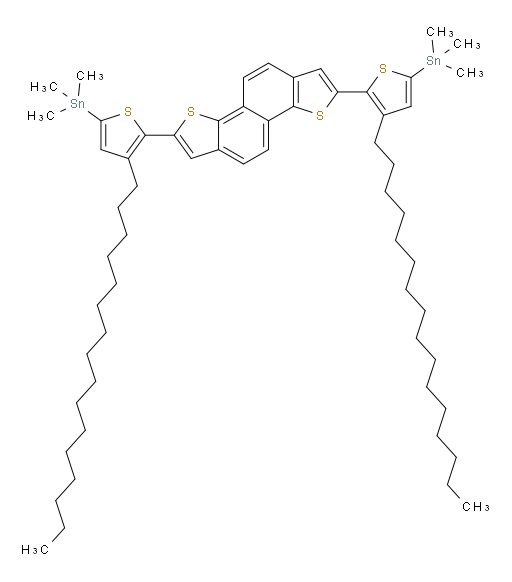 2,7-bis(3-hexadecyl-5-(trimethylstannyl)thiophen-2-yl)naphtho[1,2-b:5,6-b']dithiophene