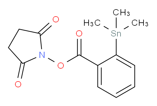 2,5-dioxopyrrolidin-1-yl 2-(trimethylstannyl)benzoate