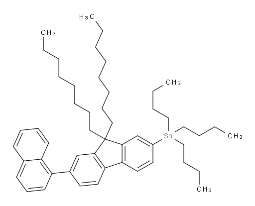 tributyl(7-(naphthalen-1-yl)-9,9-dioctyl-9H-fluoren-2-yl)stannane