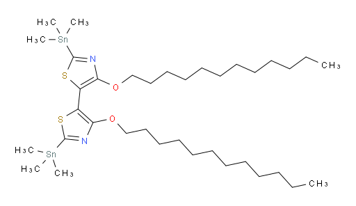 4,4'-双(十二烷氧基)-2,2'-双(三甲基锡基)-5,5'-bi噻唑
