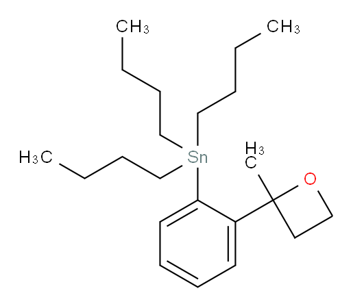 tributyl(2-(2-methyloxetan-2-yl)phenyl)stannane