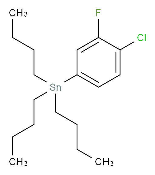 tributyl(4-chloro-3-fluorophenyl)stannane