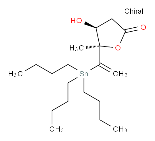 (4S,5R)-4-hydroxy-5-methyl-5-(1-(tributylstannyl)vinyl)dihydrofuran-2(3H)-one
