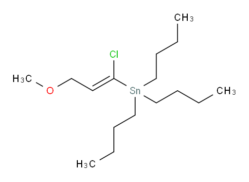 (E)-tributyl(1-chloro-3-methoxyprop-1-en-1-yl)stannane