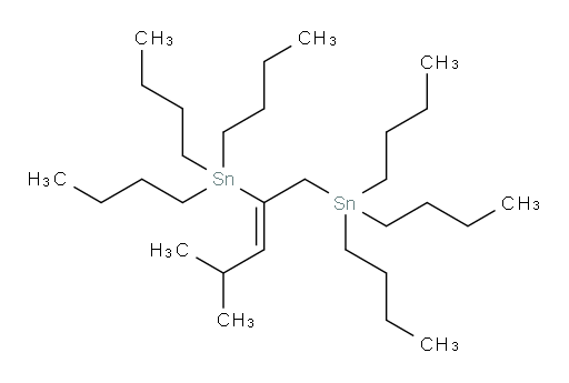 (Z)-(4-methylpent-2-ene-1,2-diyl)bis(tributylstannane)