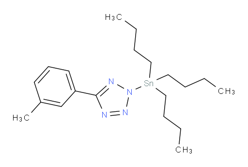 5-(m-tolyl)-2-(tributylstannyl)-2H-tetrazole
