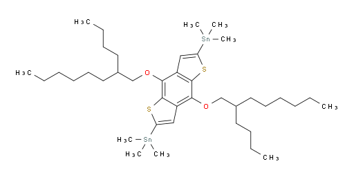 (4,8-bis((2-butyloctyl)oxy)benzo[1,2-b:4,5-b']dithiophene-2,6-diyl)bis(trimethylstannane)