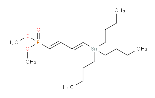 dimethyl ((1E,3E)-4-(tributylstannyl)buta-1,3-dien-1-yl)phosphonate