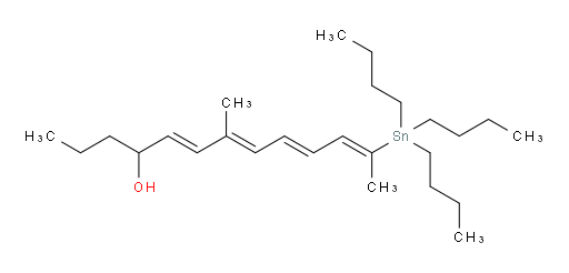 (5E,7E,9E,11E)-7-methyl-12-(tributylstannyl)trideca-5,7,9,11-tetraen-4-ol