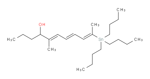 (5E,7E,9E)-5-methyl-10-(tributylstannyl)undeca-5,7,9-trien-4-ol