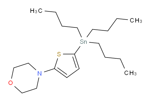 4-(5-(三丁基锡基)噻吩-2-基)吗啉