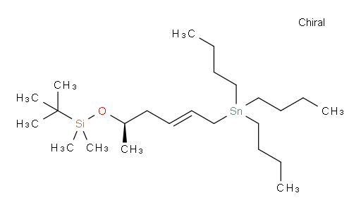 (R,E)-tert-butyldimethyl((6-(tributylstannyl)hex-4-en-2-yl)oxy)silane