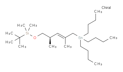(R,E)-tert-butyl((2,4-dimethyl-5-(tributylstannyl)pent-3-en-1-yl)oxy)dimethylsilane
